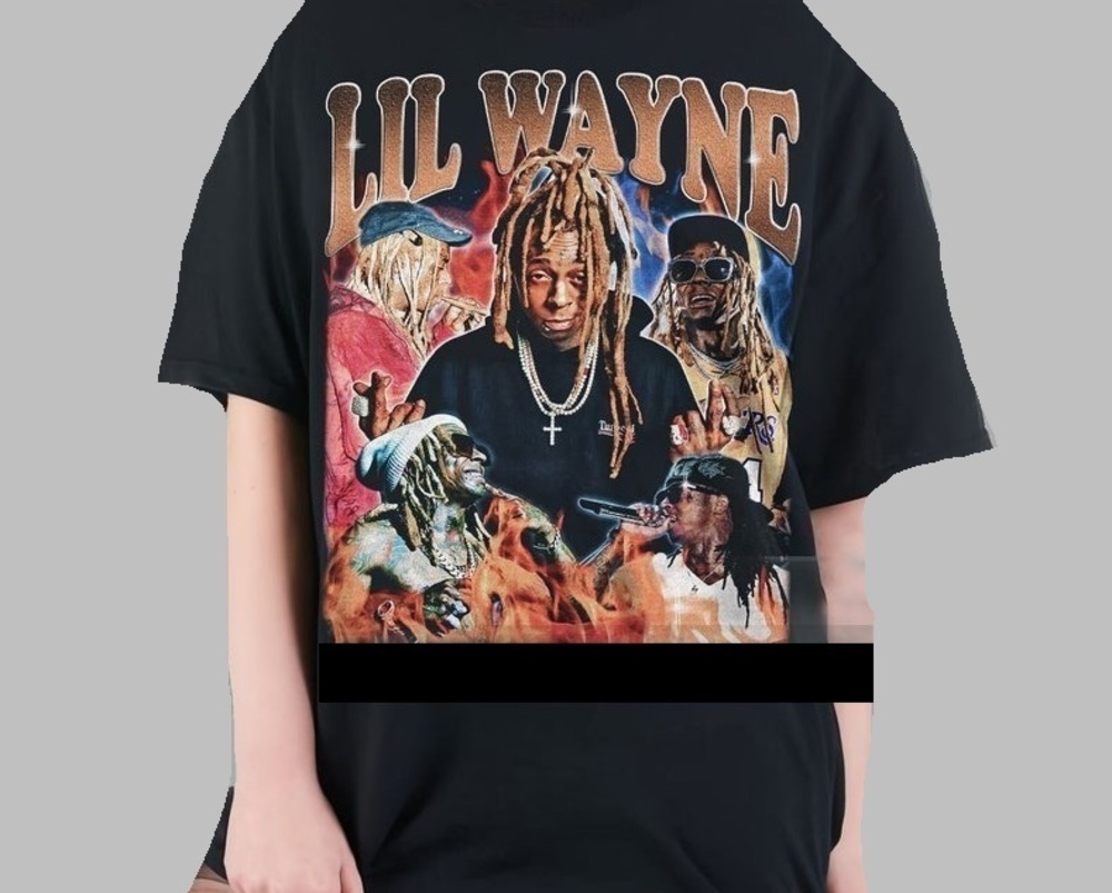 Lil Wayne T-Shirt Lil Wayne Homage Graphic